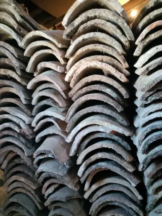 300 Tejas de cerámica antiguas