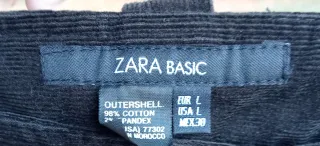 Pantaloni 3/4 Zara neri