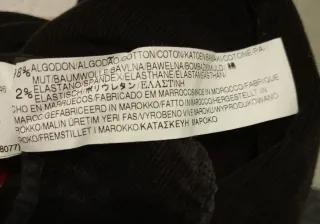 Pantaloni 3/4 Zara neri