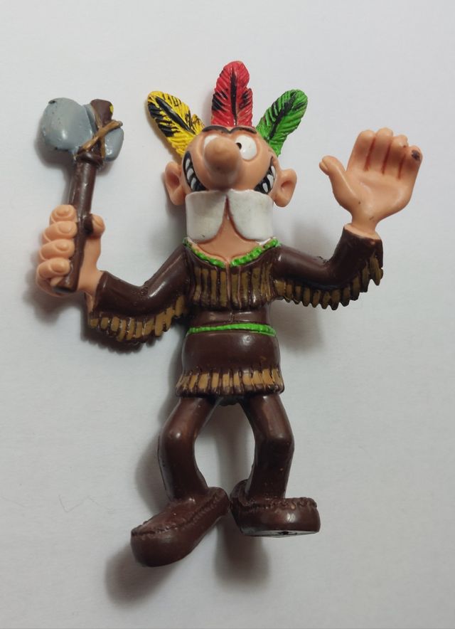 Figura Mortadelo Indio Pvc