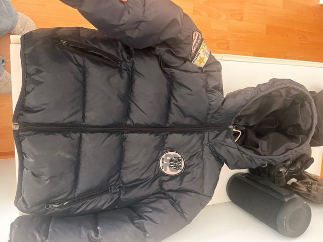 Abrigo Benetton Azul Marino