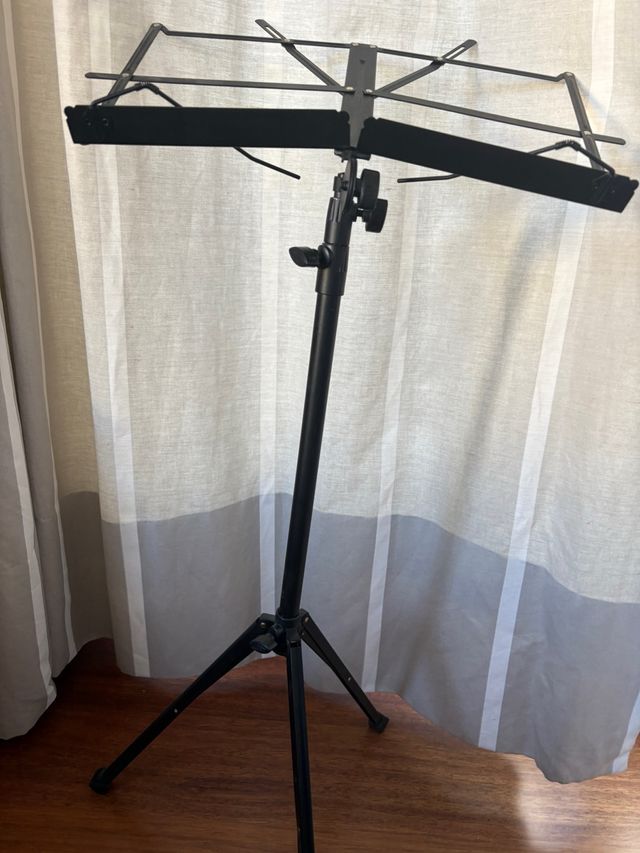 Atril para partituras negro