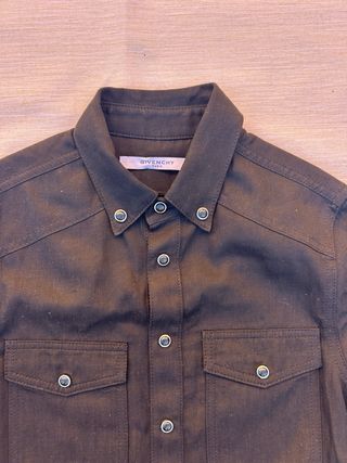 Camicia Givenchy Cotone e Pelle Tg S/XS