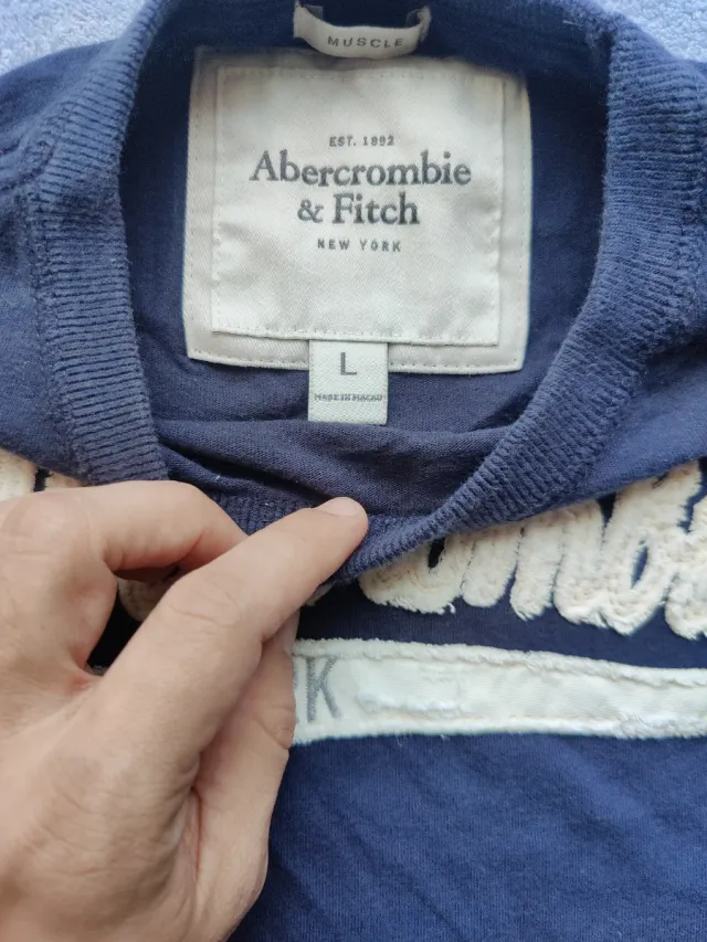 Camiseta Abercrombie & Fitch, Muscle Fit, New York