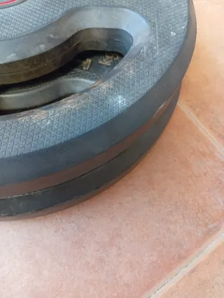 Dos Discos de pesa 10 kg y 25 lbs