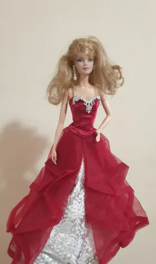 Barbie Vintage Abito Rosso