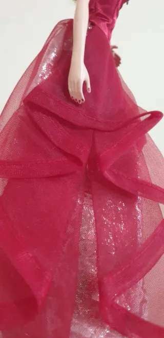 Barbie Vintage Abito Rosso