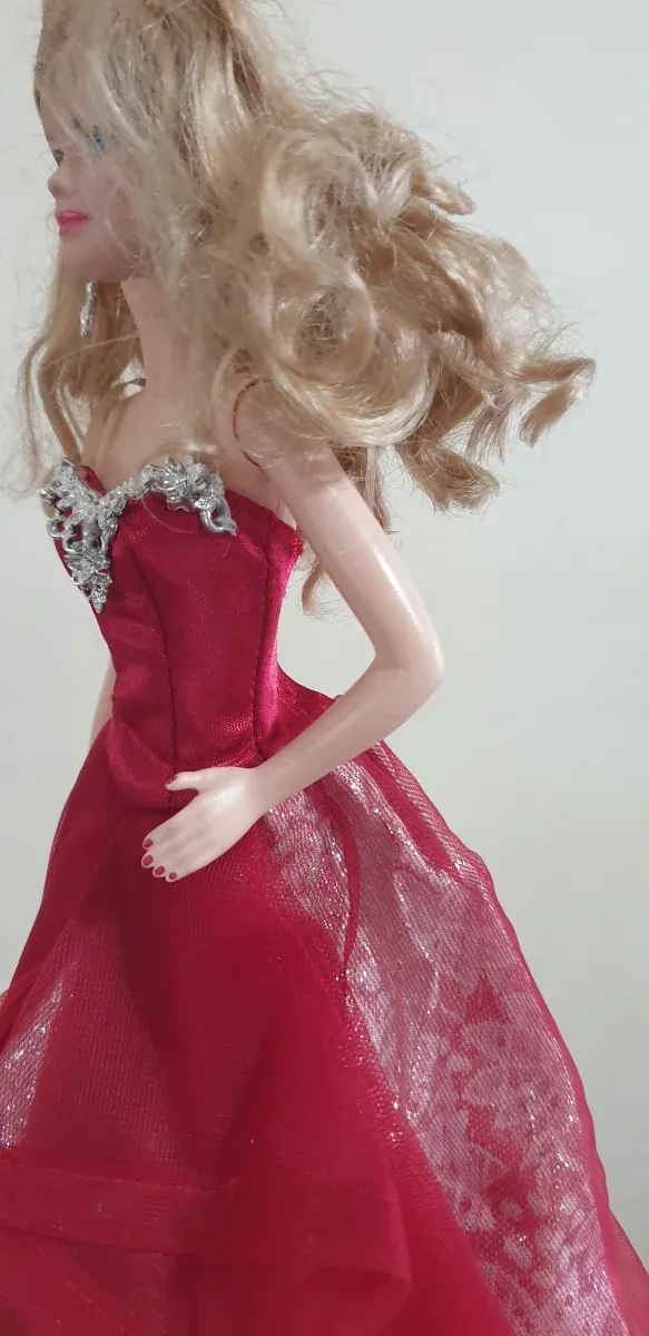 Barbie Vintage Abito Rosso