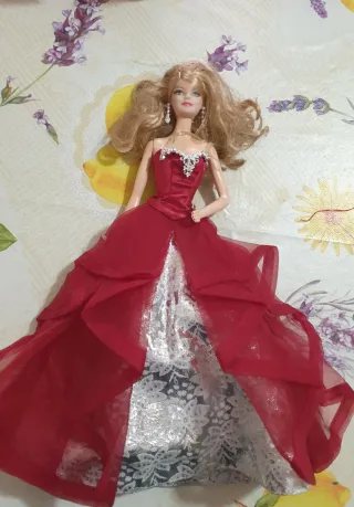 Barbie Vintage Abito Rosso
