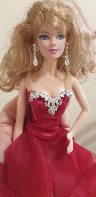 Barbie Vintage Abito Rosso