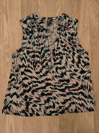 Top Animal Print Vero Moda