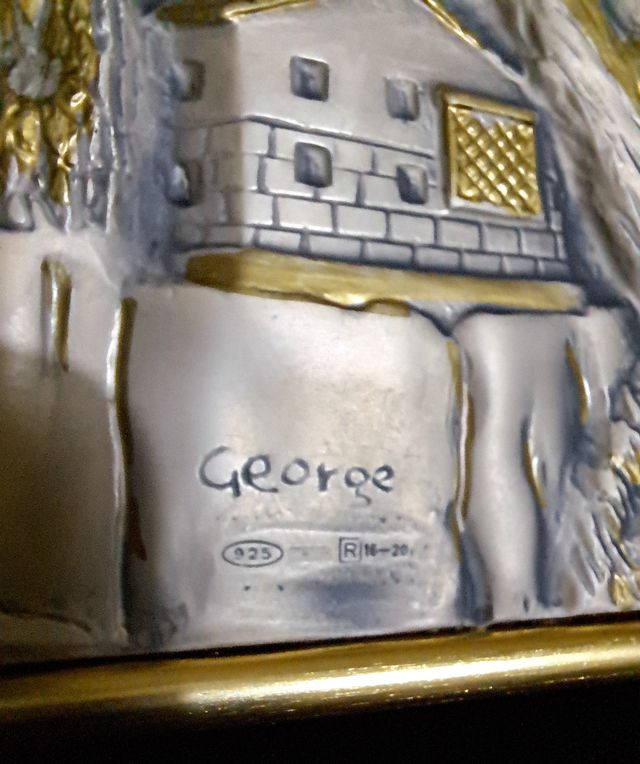 Riproduzione in argento George