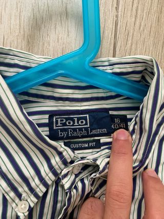 Camisa Polo Ralph Lauren rayas manga corta