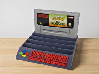 SNES - Stand Cartucce e Giochi