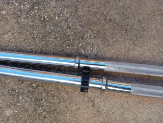 Barra Olímpica Cromada