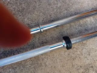 Barra Olímpica Cromada