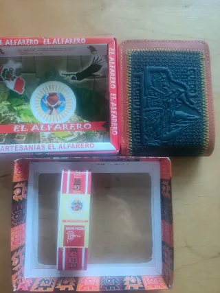 Billetera Caballero El Alfarero Machu Picchu