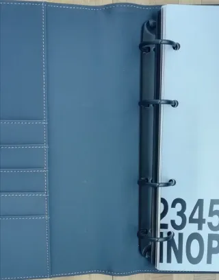 Portacarte  ad anelli Ego di Nava