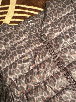 Chaqueta leopardo talla XL