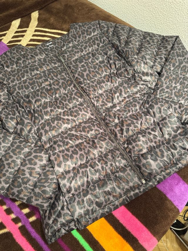 Chaqueta leopardo talla XL