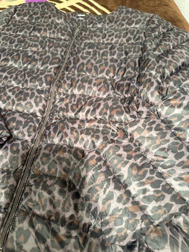 Chaqueta leopardo talla XL