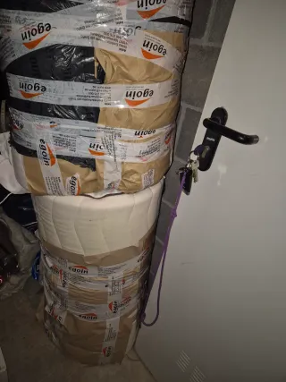 2 Materassi SULTÁN in schiuma e lattice IKEA