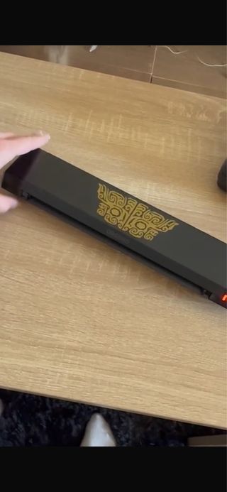 Impresora Tatuaje Papel Negro Dorado con pieles