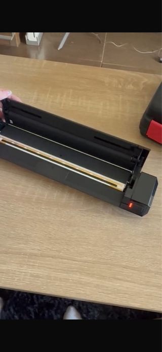 Impresora Tatuaje Papel Negro Dorado con pieles