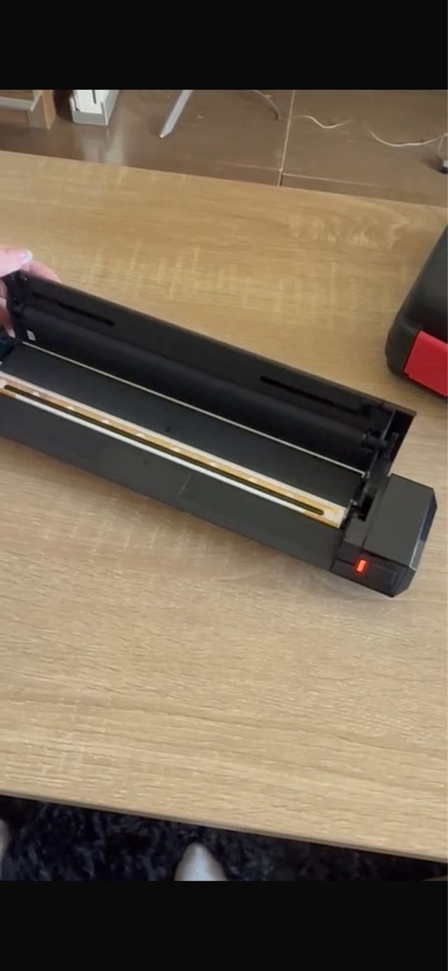 Impresora Tatuaje Papel Negro Dorado con pieles