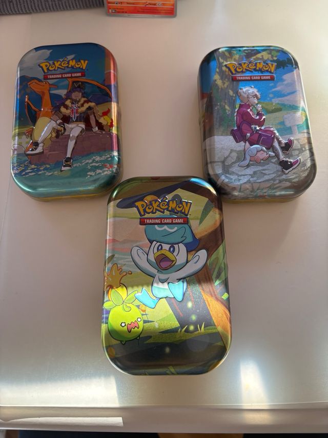 Latas de Colección Pokémon