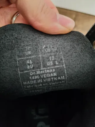 Botas Dr. Martens Veganas Negras