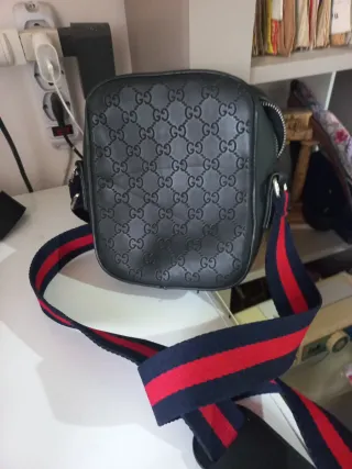 Borsello Gucci nero monogram