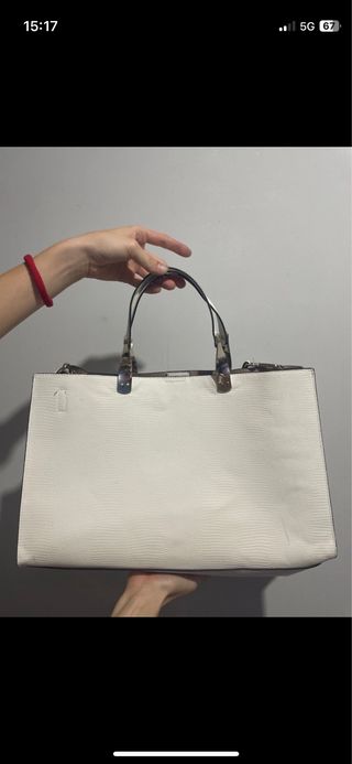 Borsa bianca grande