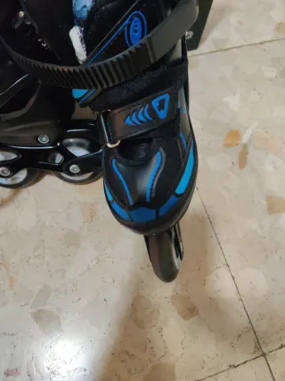 Patines en línea de niño/@ luces rueda 34-37