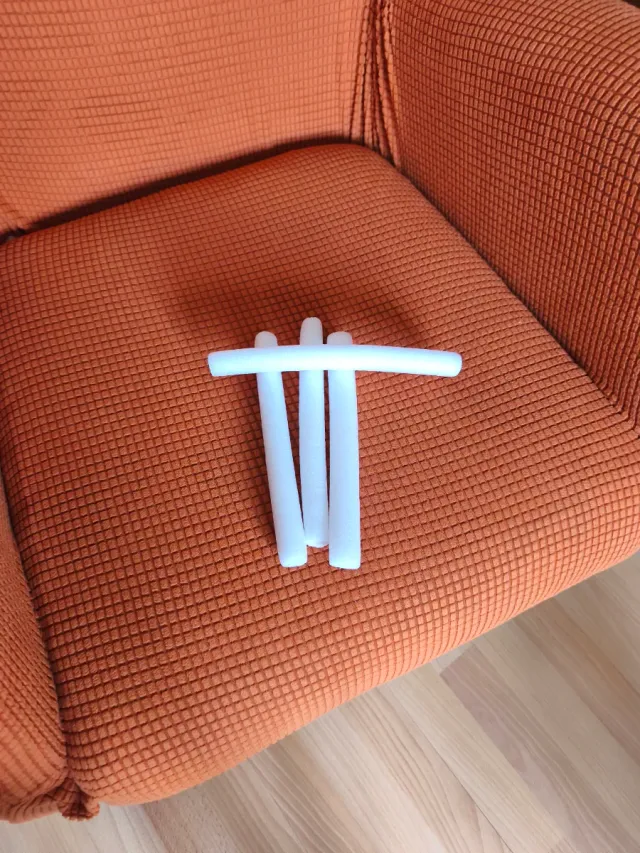 Funda para sillón naranja