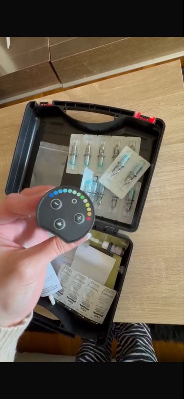 máquina de tatuar de aprendizaje sencilla