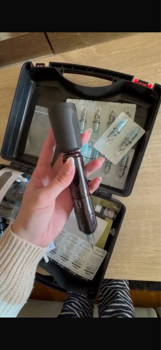 máquina de tatuar de aprendizaje sencilla