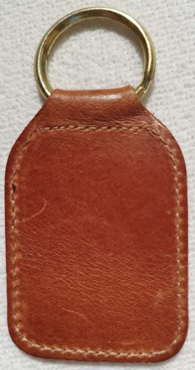 Llavero Marlboro Cuero Marrón