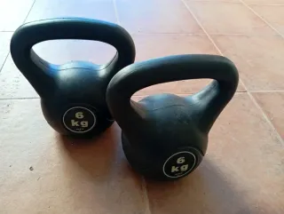 Mancuernas Kettlebell 6 kg