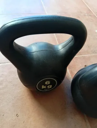 Mancuernas Kettlebell 6 kg
