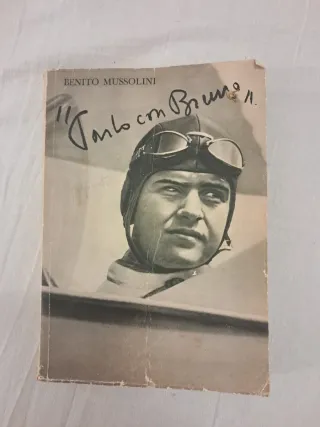 Libro Benito Mussolini 1941 Parlo con Bruno