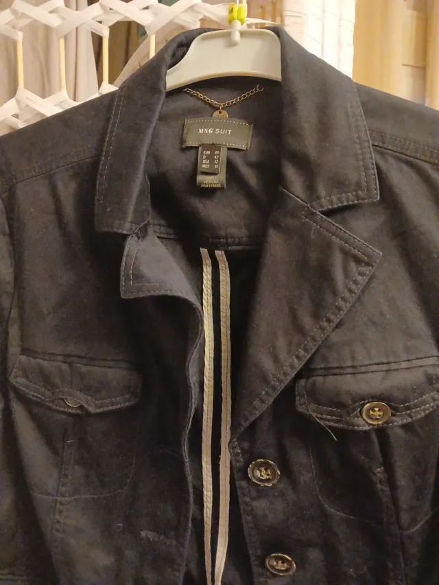 Chaqueta MNG SUIT Negra Talla M