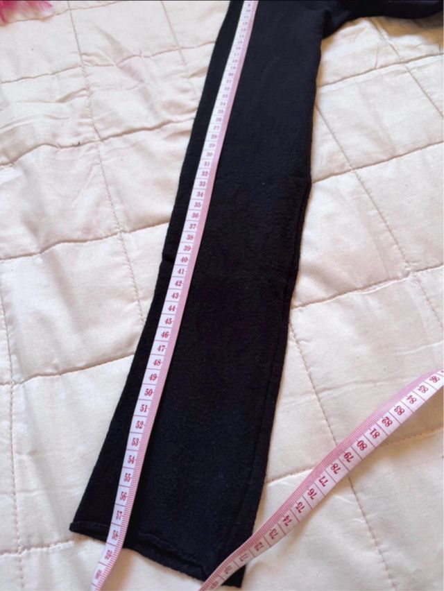 Maglione nero collo alto