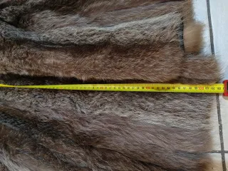 Pelliccia vera pelle marrone