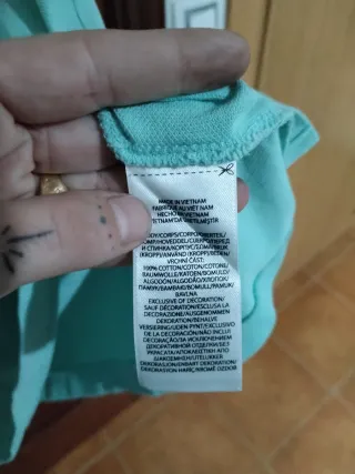 Vestido Polo Ralph Lauren Teal