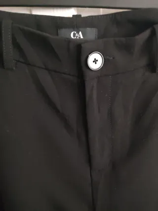 Pantalón de traje negro