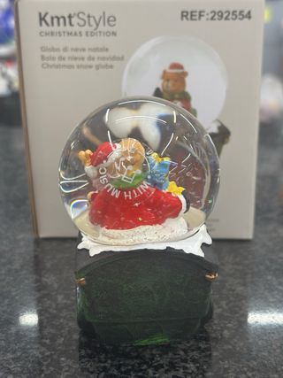 Bola de nieve KmtStyle tren Navidad