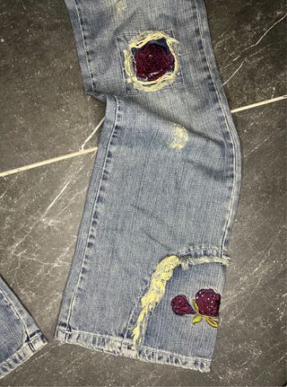 Jeans Alysi vintage blu