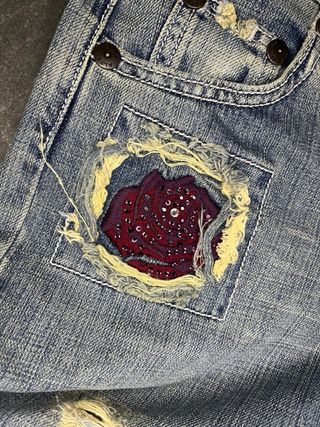 Jeans Alysi vintage blu