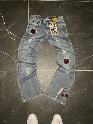 Jeans Alysi vintage blu